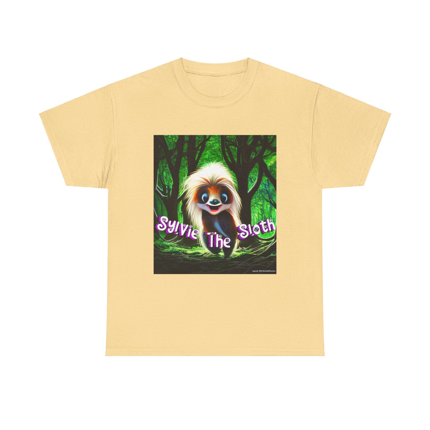 Sylvie The Sloth Tee